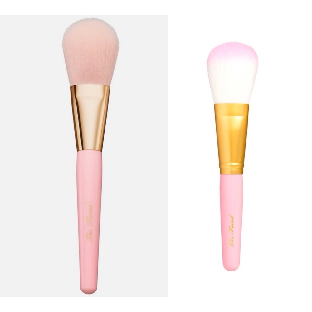2- Too Faced Brush Duo - Powder Brush + Blush Brush